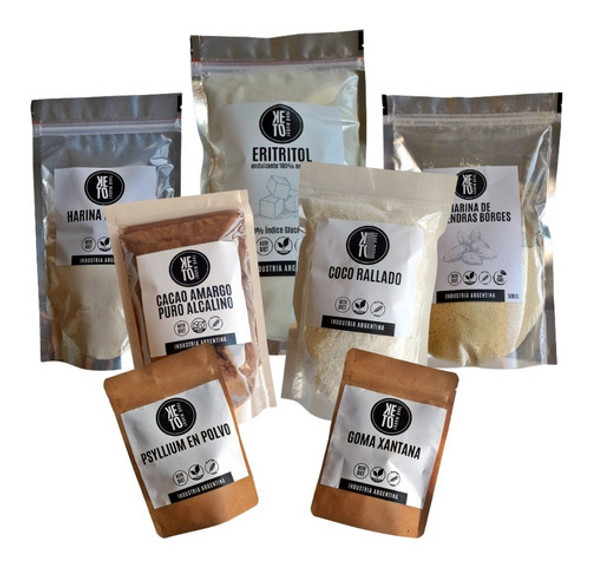 Pack Keto - Insumos Keto 0