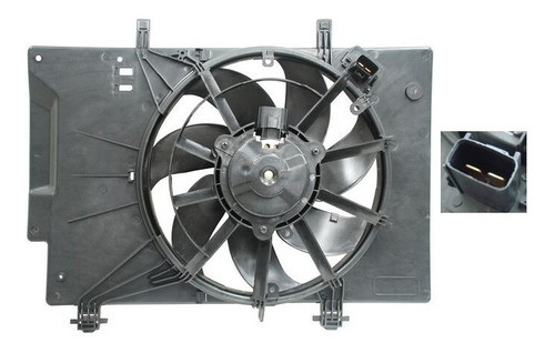 Electroventilad C/soporte Ford Fiesta 11-13 2.0 Nafta C/aire 0