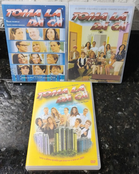 Dvd Box - Toma Lá Da Cá As 3 Temporadas 0