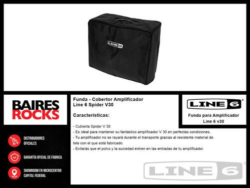Funda - Cobertor Amplificador Line 6 Spider V30 1