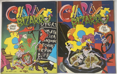 Charly Bizarro, 2 Números, Historieta Argentina 1997, E3 0