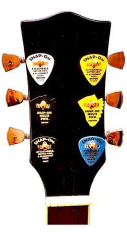 Púas De Guitarra Acoplables Pesadas Snap-on 12-mixpicks 1