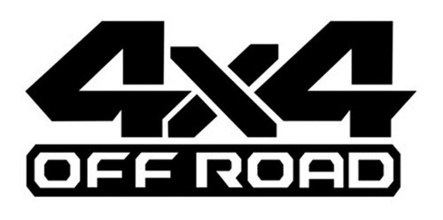 Sticker Camioneta 4x4 Off Road  Modelo 2 Vinilo Pegatina 0