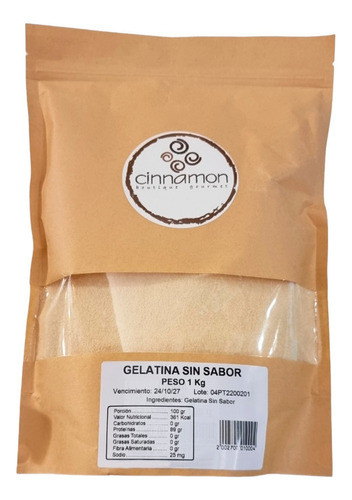 Gelatina Sin Sabor Por Kilo 1