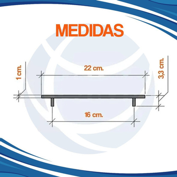 Manija Tirador Barral Acero Inoxidable Negro 160 Mm Cima F 1 Manija Tirador Barral Acero Inoxidable Negro 160 Mm Cima F 1