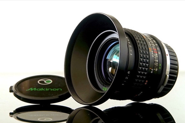 Makinon 24mm F 2.8 Mc Om (tenho Adaptador Não Inclusos) 0