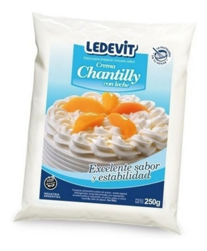 Polvo Para Preparar Chantilly X 250gr Ledevit 0