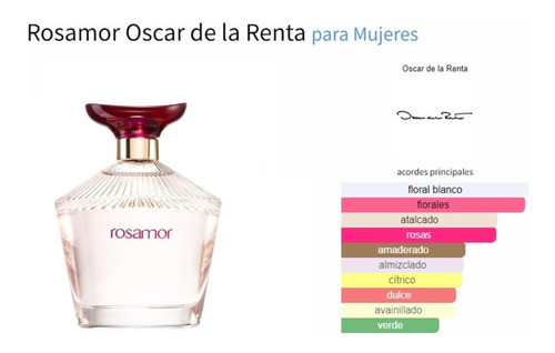 Oscar De La Renta Rosamor Edt 100ml 1