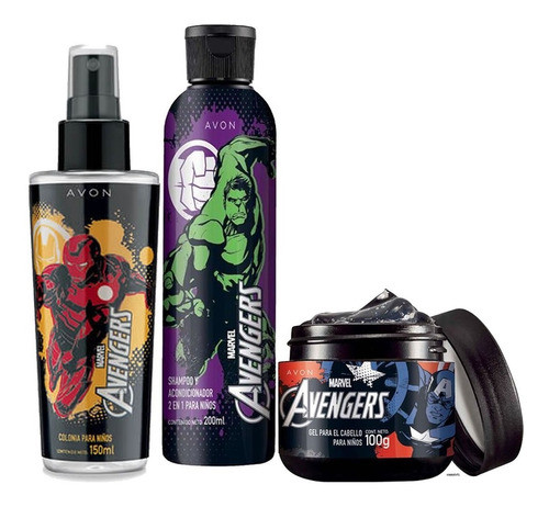 Shampoo 2 En 1 Avon Avengers 1