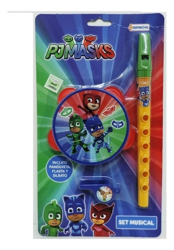Set Instrumentos Pj Masks Tapimovil 1