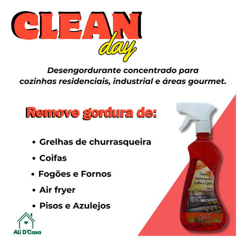 Borrifador Desengordurante Limpa Fritadeira Forno Fogão Bom 1