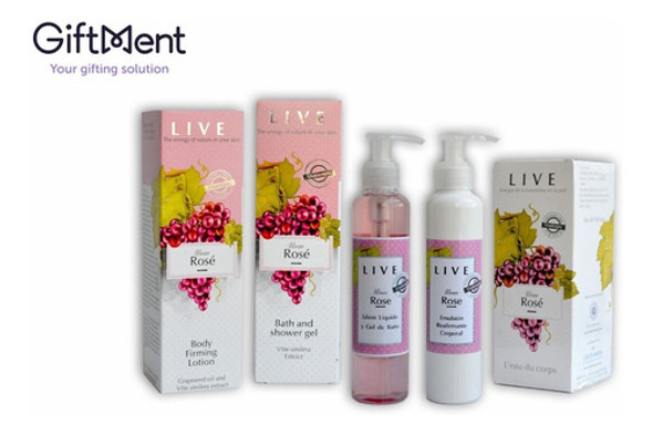 Pack Live Uvas Rosé Regalo 0