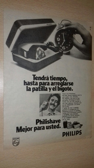 P03 Clipping Publicidad Afietadora Philishave Año 1974 0 P03 Clipping Publicidad Afietadora Philishave Año 1974 0
