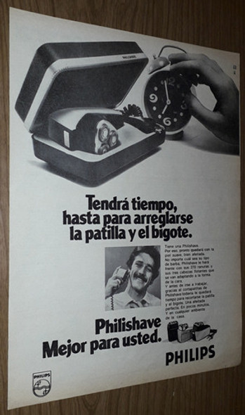 P03 Clipping Publicidad Afietadora Philishave Año 1974 0 P03 Clipping Publicidad Afietadora Philishave Año 1974 0