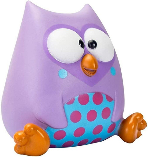 Boneco Corujinha Cofre Bubu Infantil Guardar Moedas Em Vinil 0