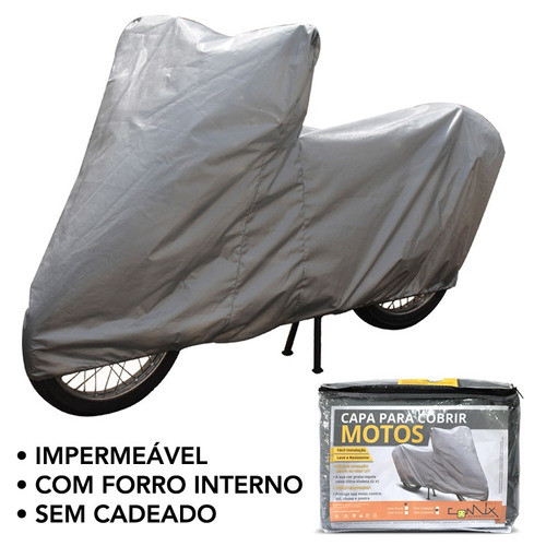 Capa Impermeável Moto S/ Cadeado Harley Vrsc V-road | Cm4 0