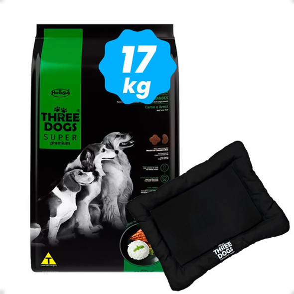 Threedog Super Premium Raza Mediana Y Grande 15+2kg + Regalo 0 Threedog Super Premium Raza Mediana Y Grande 15+2kg + Regalo 0