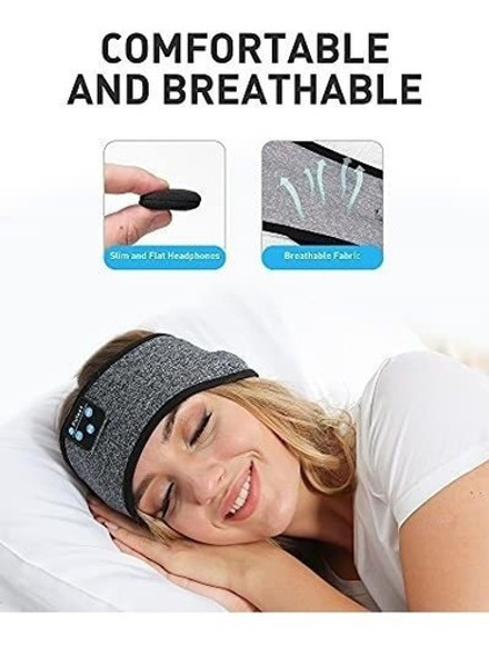 Auriculares Sleep Inalambrico Perytong C/ Hd Stereo Gris L&d 1 Auriculares Sleep Inalambrico Perytong C/ Hd Stereo Gris L&d 1