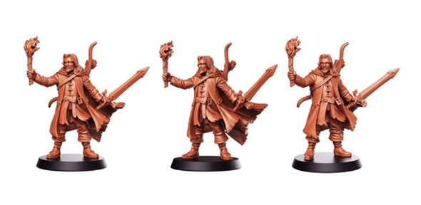 Kit 31 - 5 Miniaturas Para Impresion 3d 1