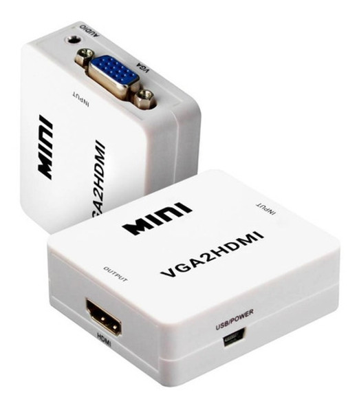 Conversor Adaptador Vga A Hdmi Con Audio 1080p Diginet 0