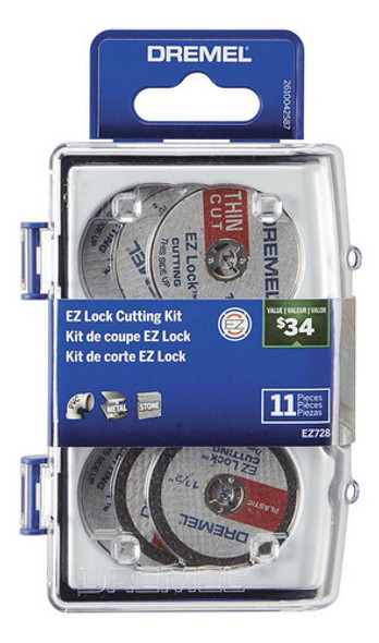 Kit 11 Acc Dremel Micro Kit Corta Ezloc 0