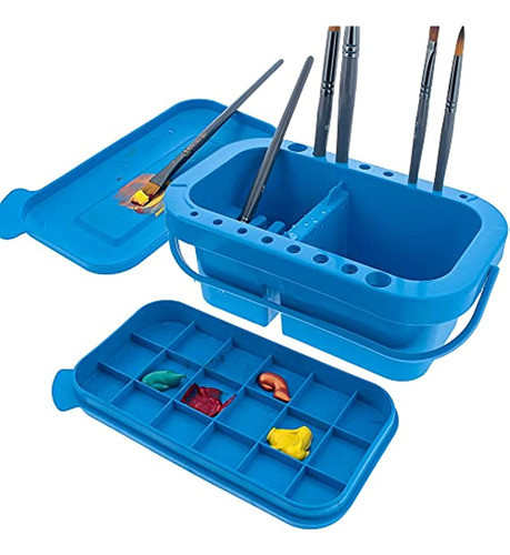 Us Art Supply Lavadora, Limpiador Y Soporte De Brochas Multi 0