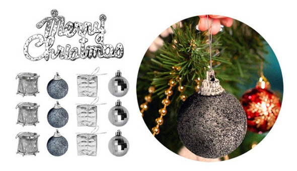 Bolas Navideñas Set X13 Adornos Mini Decoracion Navideña 1