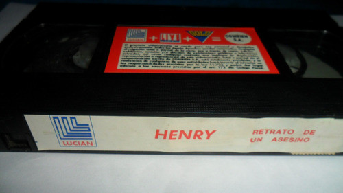 Vhs Henry Retrato De Un Asesino 0