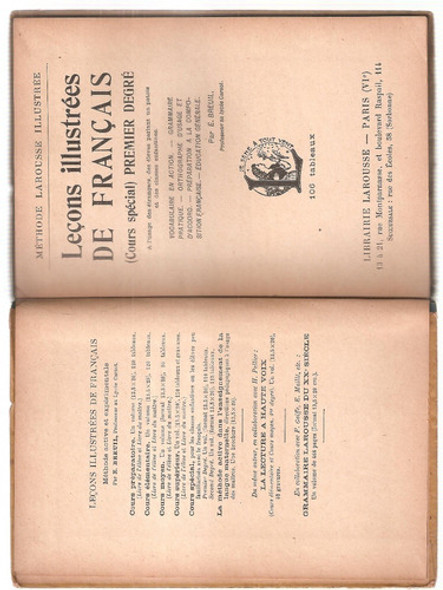 Lecons Illustrees De Francais - Breuil - Larousse 1