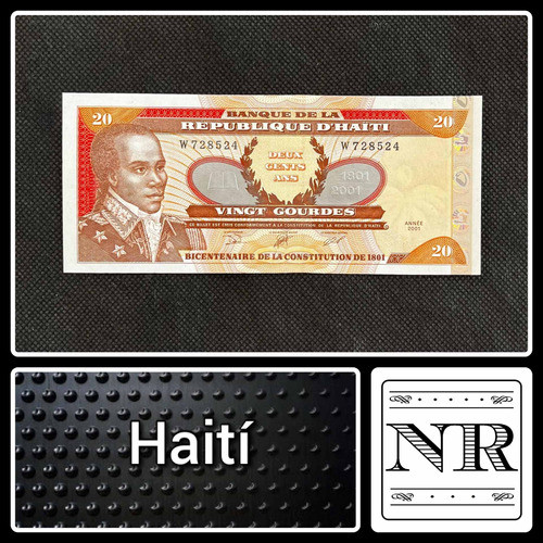 Haiti - 20 Gourdes - Año 2001 - P #271 A 0