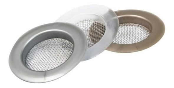 Rejilla Filtro Bañera Malla Acero Inoxidable X 8 U. 0 Rejilla Filtro Bañera Malla Acero Inoxidable X 8 U. 0