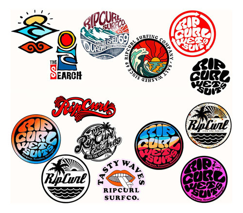 Parches Termoadhesivos Rip Curl Surf Mar Aplique Textil 0