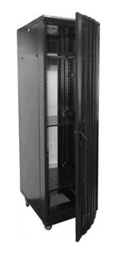 Rack -vf- 42u De Piso 600x800 Negro Puerta De Vidrio 0
