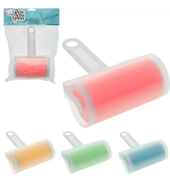 Lint Roller Reutilizável Adeus Fiapos Pet E Roupa Lavável 0