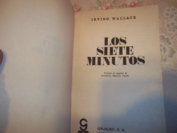 Los Siete Minutos - Irving Wallace 1