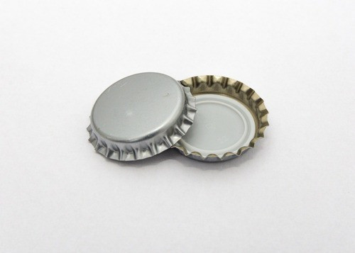 1500 Tampinhas Coroa Pry Off Rolha Metálica Cor Prata 1