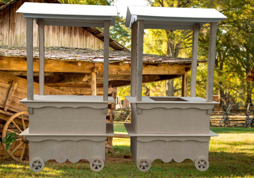 Carro Candy Especial.1 Pochoclero O Copo De Nieve S/pintar 1