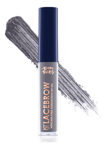 Máscara De Sobrancelhas Bruna Tavares Bt Lacebrow Grey 2,5g 0