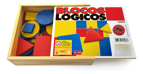 Solidos Geometricos Tangram Torre Inteligente Blocos Lógicos 1