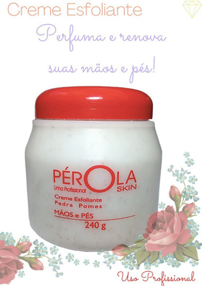 Creme Top Esfoliante Corporal Pedra Pomes Pele Macia 240g 1