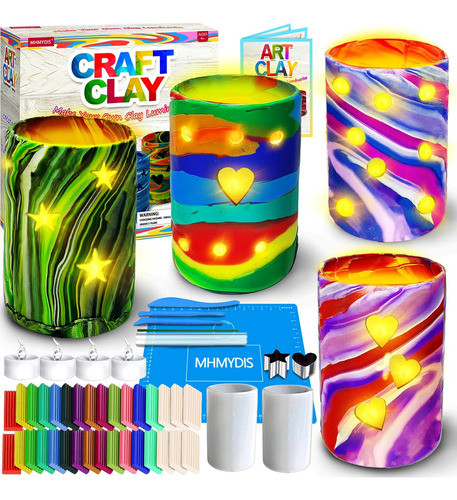 Mhmydis Faça Suas Próprias Luminárias De Argila - Arts And C 0
