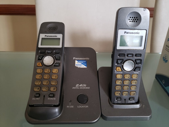 Telefono Dúo Inalámbrico Digital Panasonic 1