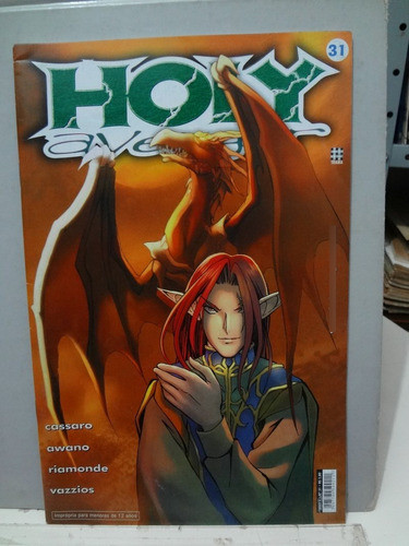 Mangás Hqs Holy Avenger Nº 31  Rei Dos Dragões 0