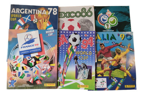Albúm Mundial Futbol Figuritas Panini La Nacion X 5 Unidades 0