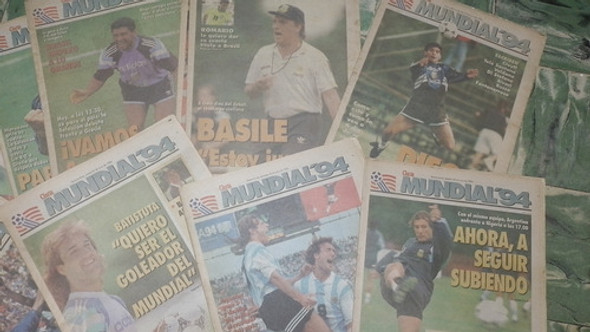 Lote De 31 Diarios Clarin - Deportivo * Mundial Usa 1994 * 0