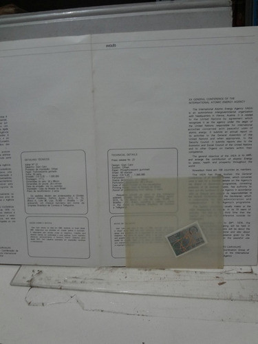 Edital Nº21 1976 Conferência Geral  Agência Energia Atomica 1