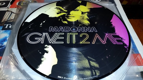 Madonna Give It 2 Me Vinilo Picture Usa Version Mas Rareza 0