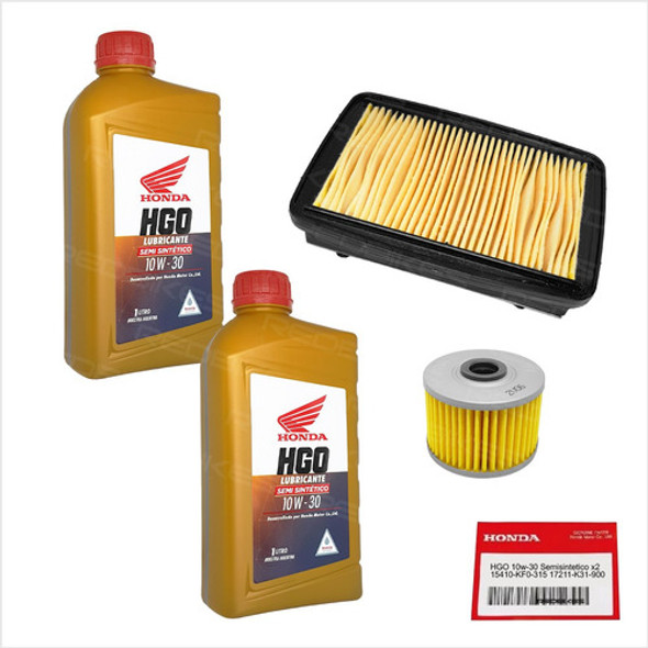 Kit Service Honda New Twister Cb 250 Filtros Original M1 0