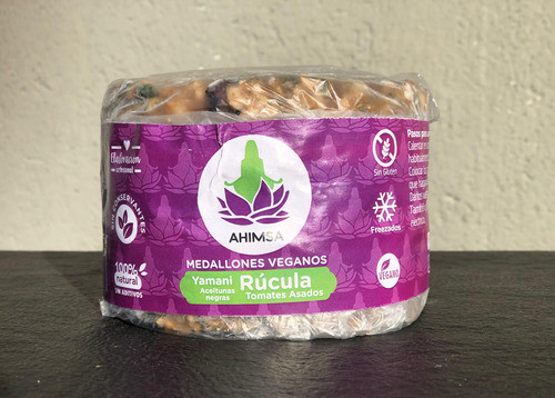 Pack 5 Medallones De Rúcula, Tomates Secos, Aceitunas Negras 1