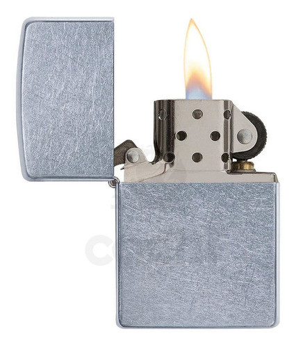 Encendedor Zippo Regular Street Chrome 207 1